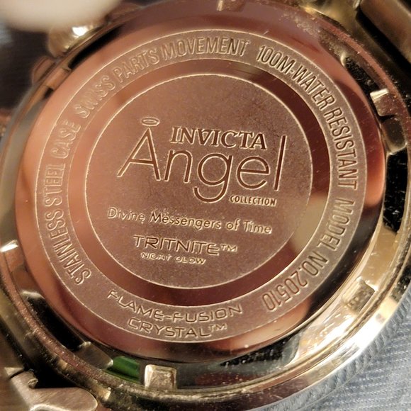INVICTA Angel Multi-Function Silver Crystal-set Ladies Watch main image 10